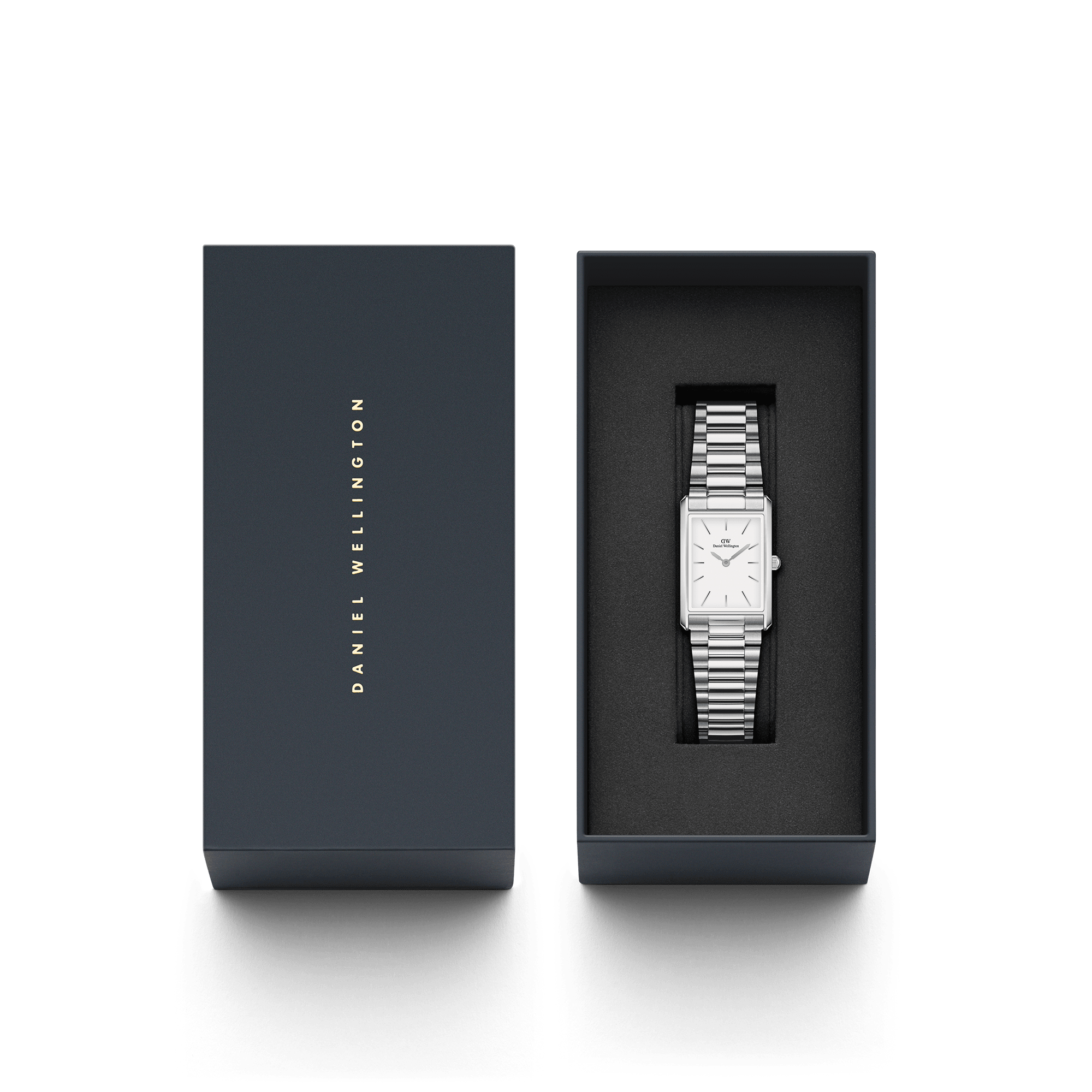 Daniel Wellington Bound 35x24 3-Link S White Watch