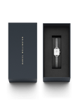 Daniel Wellington Quadro Mini Bezel Lumine 15x18 Sterling S White Watch