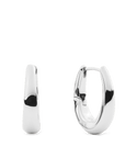 Flow Earring 20mm Silver