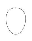 Daniel Wellington Tide Mesh Necklace Black 1.8