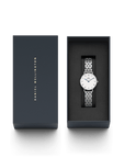 Daniel Wellington Petite Roman Numerals 28 5-Link S White Watch