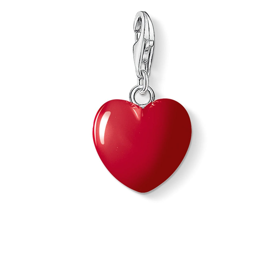 Thomas Sabo Charm Pendant Enamel Red Heart