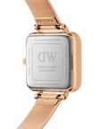 Daniel Wellington Quadro Studio 22x22 Rose Gold & White Watch