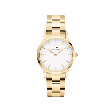 Daniel Wellington Iconic Link 32 Gold & White Watch