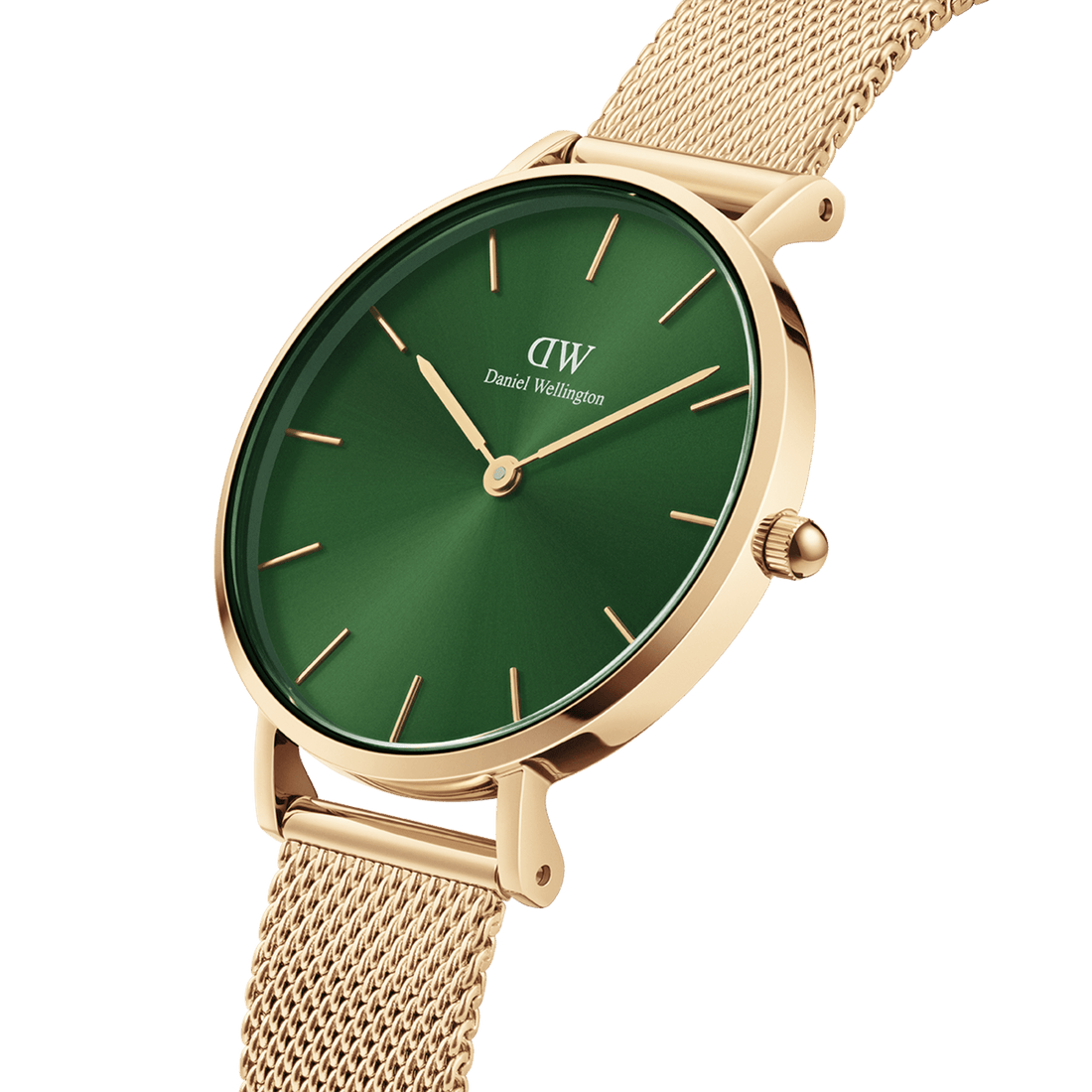 Daniel Wellington Petite Emerald 28 Gold & Green Watch