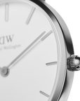 Daniel Wellington Petite 32 Silver & White Watch