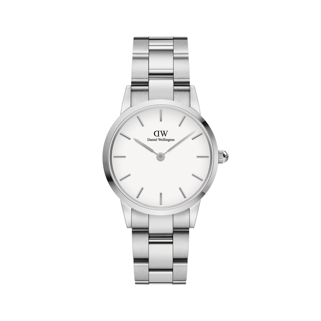 Daniel Wellington Iconic Link 36 Silver & White Watch – Sass & Co