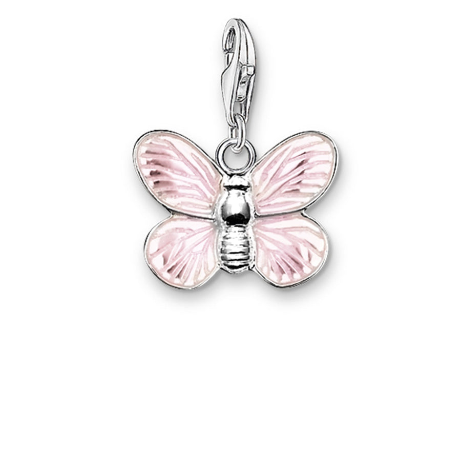 Thomas Sabo Charm Pendant Pink Butterfly