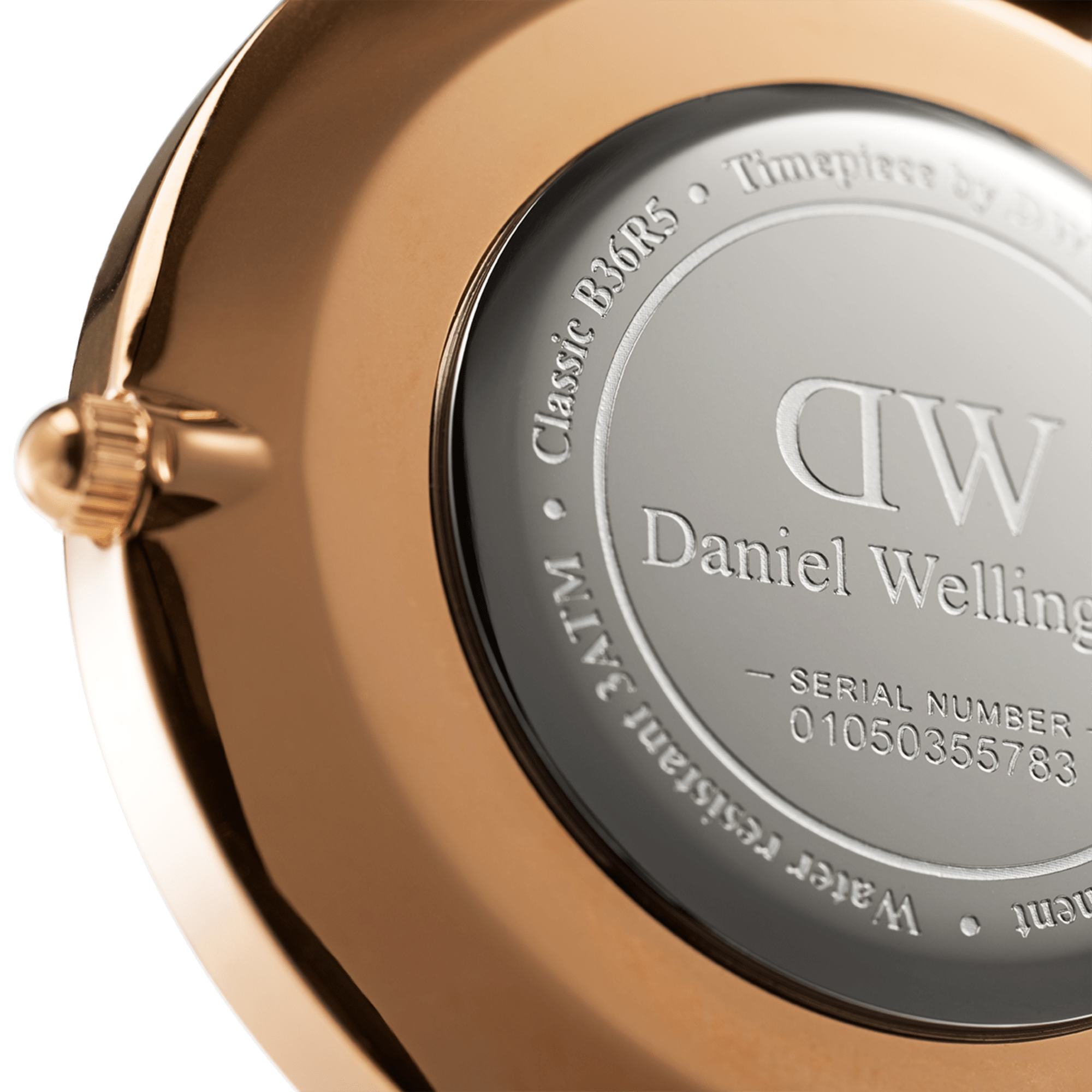 Daniel Wellington Classic 36 Dover Rose Gold &amp; Black Watch