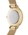 Daniel Wellington Petite 28 Pressed Melrose Lumine Rose Gold & White Watch