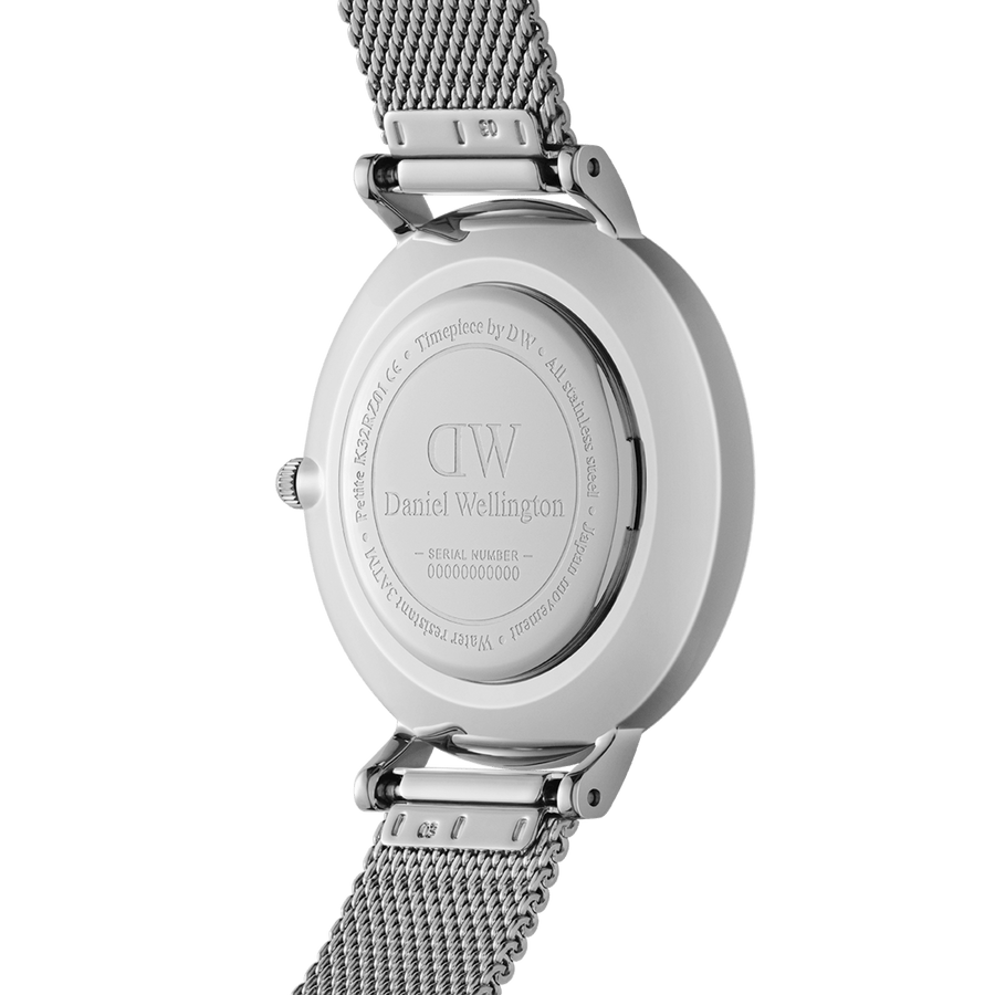 Daniel Wellington Petite 32 Silver & White Watch