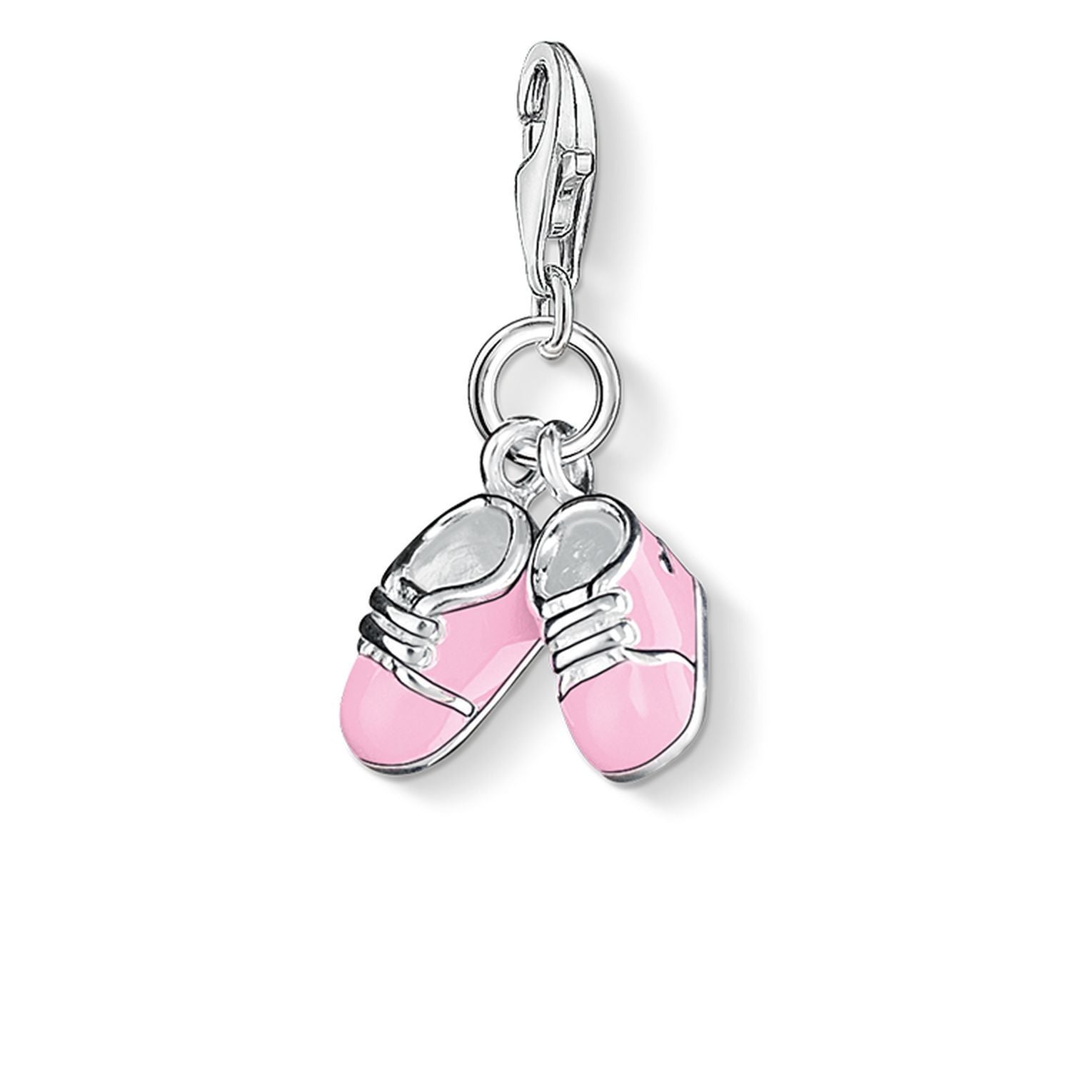 Thomas Sabo Charm Pendant &quot;Pink Baby Shoes&quot;