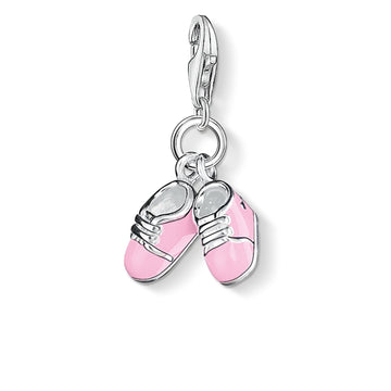 Thomas Sabo Charm Pendant "Pink Baby Shoes"