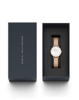 Daniel Wellington Petite 28 Lumine Rose Gold Mother of Pearl White Watch