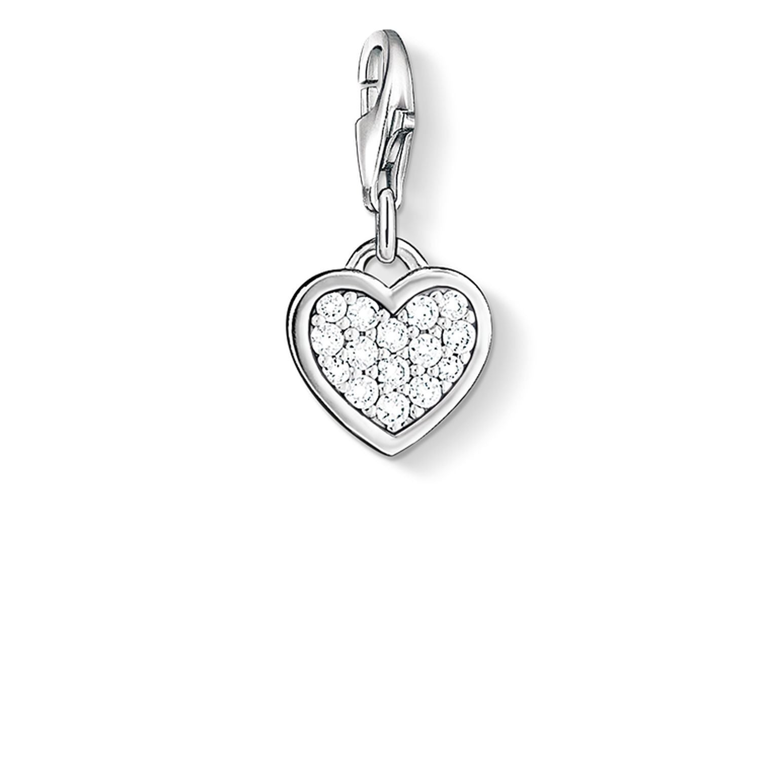 Thomas Sabo Charm Pendant &quot;Glitter Heart&quot;