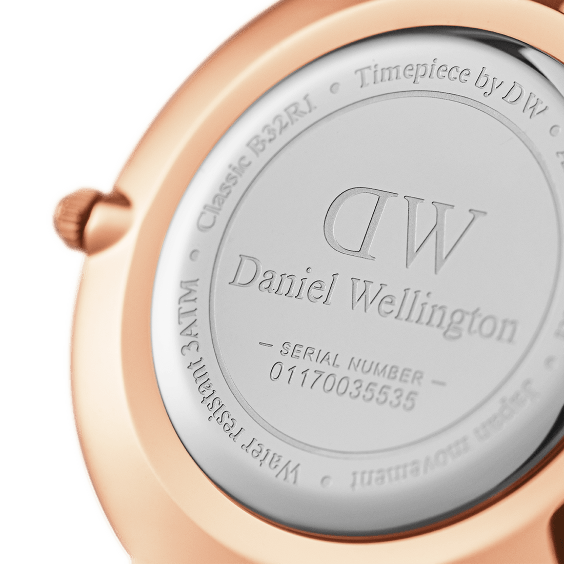 Daniel Wellington Petite 32 Durham Rose Gold & White Watch