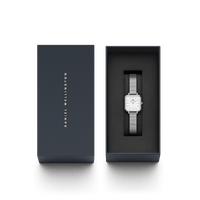 Daniel Wellington Quadro Studio 22x22 Silver & White Watch