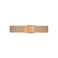 Daniel Wellington Quadro 20X26 Pressed Melrose Rose Gold & Green Watch