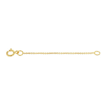 9CT NECKLACE EXTENDER - 5CM