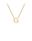 9CT PETITE INITIAL NECKLACE