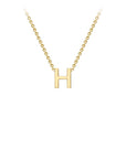 9CT PETITE INITIAL NECKLACE