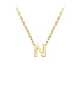 9CT PETITE INITIAL NECKLACE