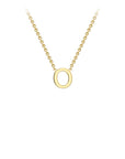 9CT PETITE INITIAL NECKLACE