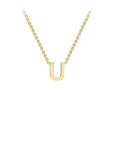 9CT PETITE INITIAL NECKLACE