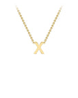 9CT PETITE INITIAL NECKLACE