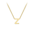 9CT PETITE INITIAL NECKLACE