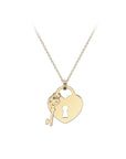 9CT LAYLA PADLOCK & KEY NECKLACE