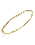 9CT INDIANNA HINGED BANGLE