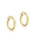 9CT CELINE HOOP EARRINGS