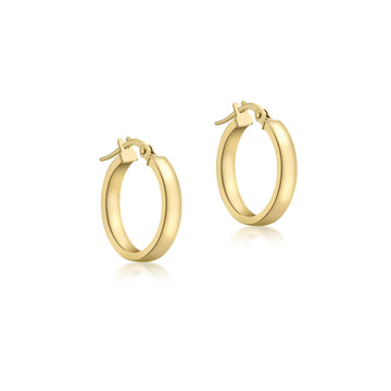 9CT CELINE HOOP EARRINGS