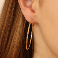 9CT BRIELLE HOOP EARRINGS