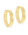 9CT CYNTHIA HUGGIE EARRINGS