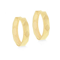 9CT CYNTHIA HUGGIE EARRINGS