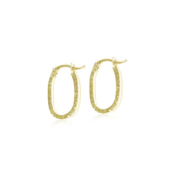 9CT HARLOW HOOP EARRINGS