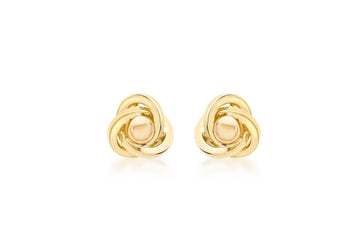 9CT JUPITER STUD EARRINGS