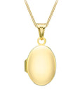 9CT CLASSIC LOCKET PENDANT