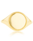 9CT NEVADA SIGNET RING