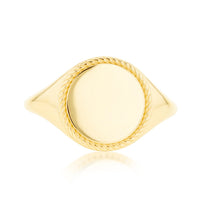 9CT NEVADA SIGNET RING