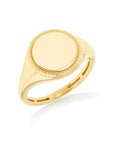 9CT NEVADA SIGNET RING