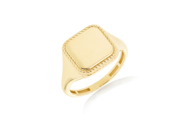 9CT MONTANA SIGNET RING