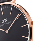 Daniel Wellington Classic 40 Reading Rose Gold & Black Watch