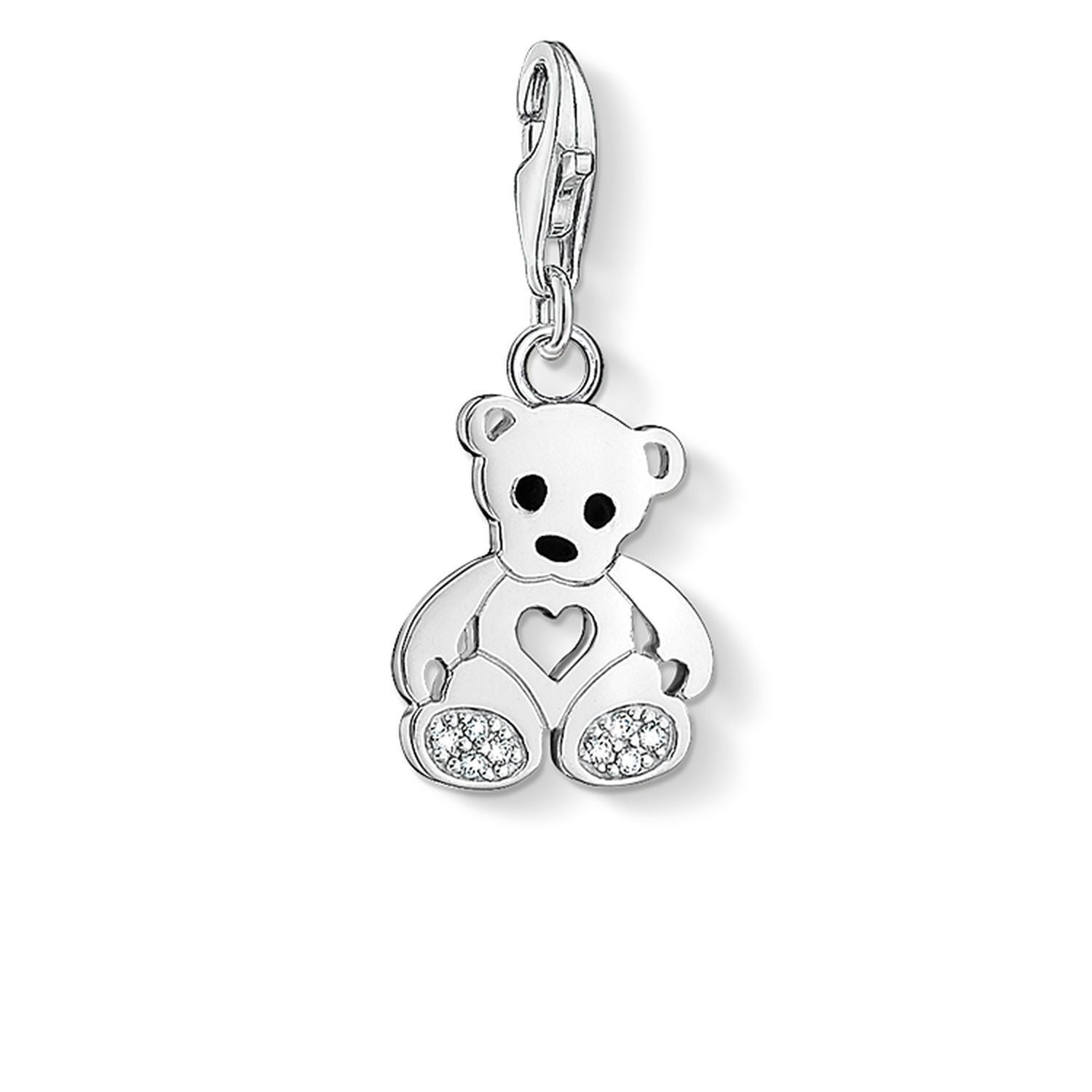 Thomas Sabo Charm Pendant &quot;Teddy Bear With Heart&quot;