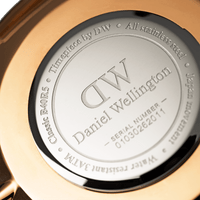 Daniel Wellington Classic 40 Canterbury Rose Gold & White Watch