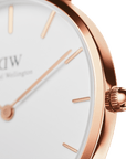 Daniel Wellington Petite 32 Sheffield Rose Gold & White Watch