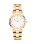 Daniel Wellington Iconic Link 32 Gold & White Watch