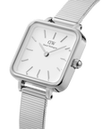 Daniel Wellington Quadro Studio 22x22 Silver & White Watch